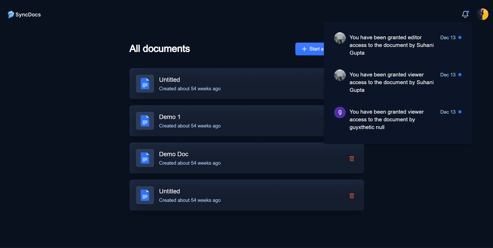 SyncDocs
